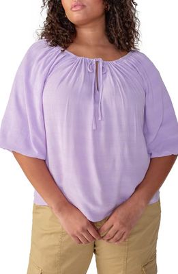 Sanctuary One Kiss Top in Washed Taf