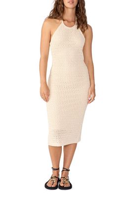 Sanctuary Open Stitch Halter Dress in Macrame