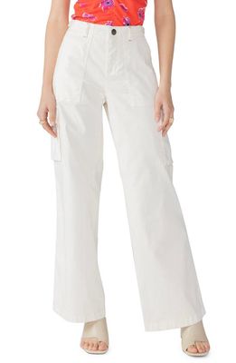 Sanctuary Reissue Wide Leg Cargo Pants in Powdered S