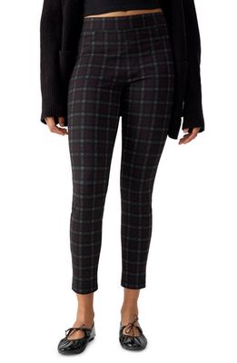 Sanctuary Runway Plaid Leggings in Sugar Plum