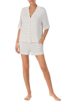 Sanctuary Stripe Short Pajamas in White Stripe