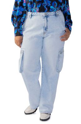 Sanctuary The Cargo High Waist Relaxed Fit Jeans in Holy Grail