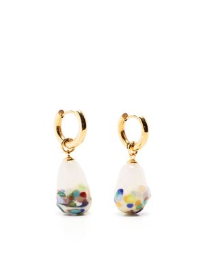 Sandralexandra Baroque Pearl drop earrings - Gold