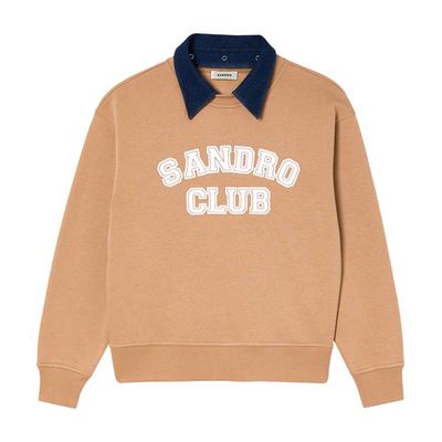 Sandro club sweatshirt