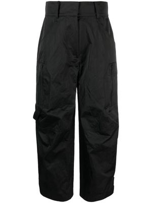 SANDRO cotton utility pants - Black