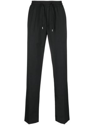 SANDRO elasticated-waist tailored trousers - Black