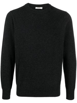 SANDRO fine-knit round neck jumper - Grey
