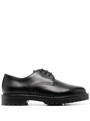 SANDRO London lace-up derby shoes - Black
