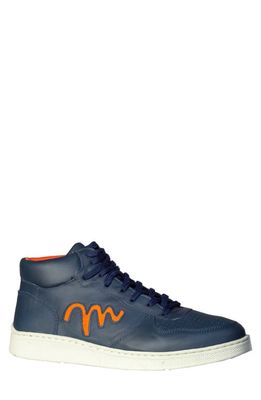 Sandro Moscoloni Franca Sneaker in Navy Orange