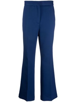 SANDRO Nela tailored-cut trousers - Blue