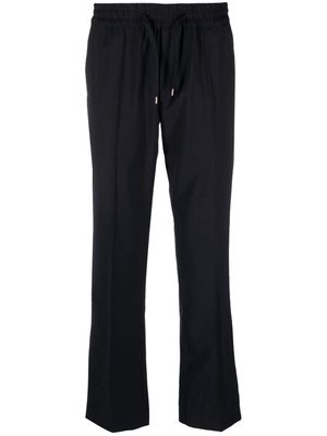 SANDRO New Alpha drawstring-waistband trousers - Blue