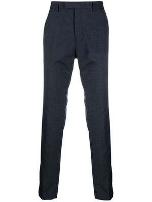 SANDRO off-centre fastening trousers - Blue