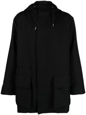 SANDRO padded parka coat - Black