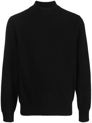 SANDRO roll-neck pullover jumper - Black