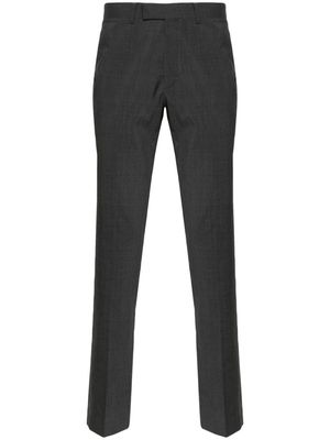 SANDRO slim-cut virgin wool trousers - Grey