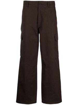 SANDRO straight-leg cargo trousers - Brown