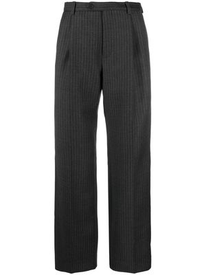 SANDRO striped wool tailored trousers - Grey