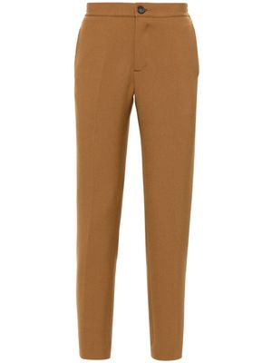 SANDRO tapered tailored trousers - Brown