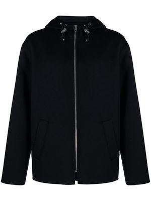 SANDRO zip-up hooded jacket - Blue