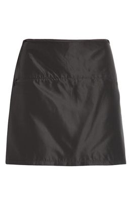 Sandy Liang Freda Miniskirt in Black