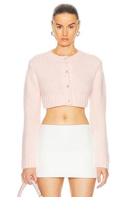 Sandy Liang Ito Cardigan in Pink