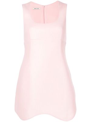 Sandy Liang round neck day dress - Pink