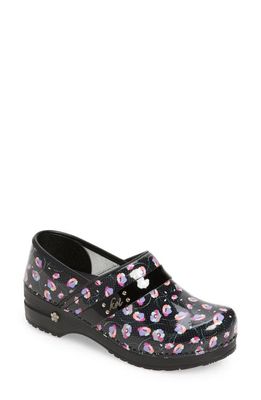 Sanita Dotted Poppies Clog in Multicolor-090