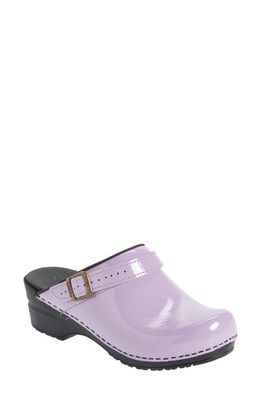 Sanita Estelle Polka Dot Clog in 032 Lilac