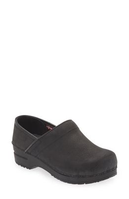 Sanita Professional Clog in Black 002