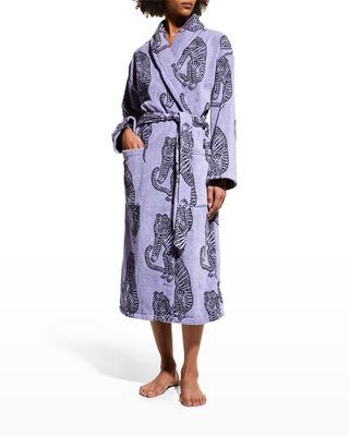 Sansindo Tiger-Print Robe