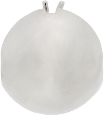 Sansoeurs White Gold Sphere Single Earring