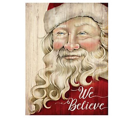 Santa Believe Wall Decor