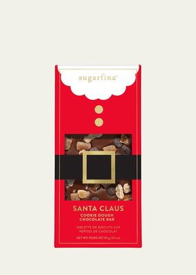 Santa Claus Chocolate Chip Cookie Chocolate Bar