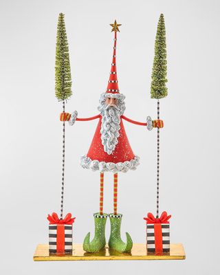 Santa Gift Tree Figure