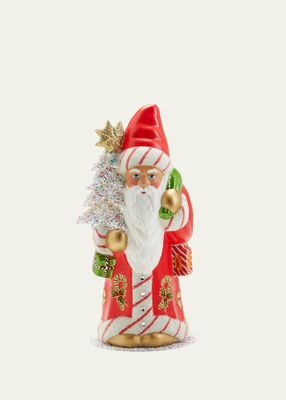 Santa with Sugar Decoration