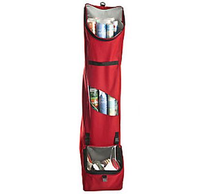 Santa's Bags Hanging Wrapping Paper Storage Bag w/Toolbox