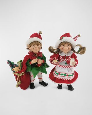 Santa's Helpers Elf, Set of 2