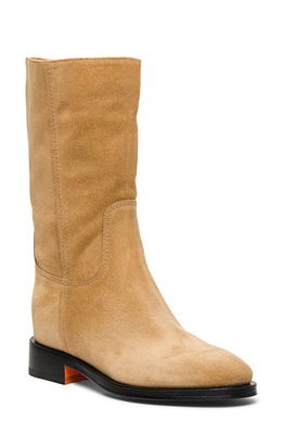 Santoni Fleeces Boot in Light Brown-C39