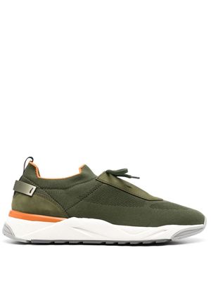 Santoni Flin colour-block sneakers - Green