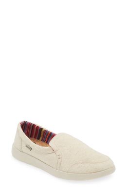 Sanuk Sidewalk Surfer Lite 2 Slip-On Shoe in Beige