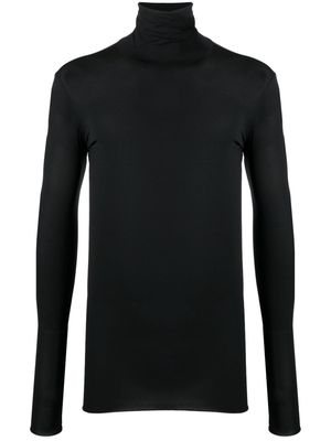 SAPIO high-neck long-sleeve T-shirt - Black