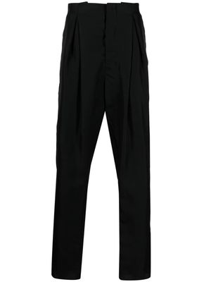 SAPIO pelares straight-leg trousers - Black