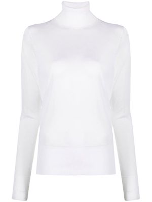 SAPIO roll-neck jumper - White