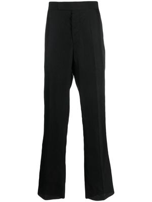 SAPIO tailored straight-leg trousers - Black