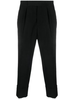 SAPIO tailored wool trousers - Black