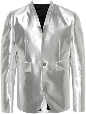 SAPIO Tela single-breasted blazer - Silver