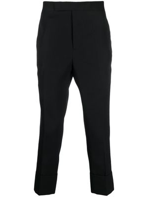 SAPIO wool tailored trousers - Black
