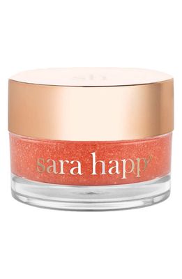 sara happ The Lip Scrub in Sparkling Peach