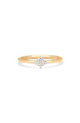 Sara Weinstock Dujour Diamond Cluster Ring in Yellow Gold 