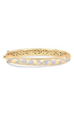 Sara Weinstock Lierre Diamond Slim Bangle in Yellow Gold